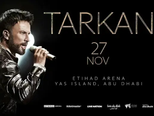 Концерт «Tarkan» в Абу-Даби